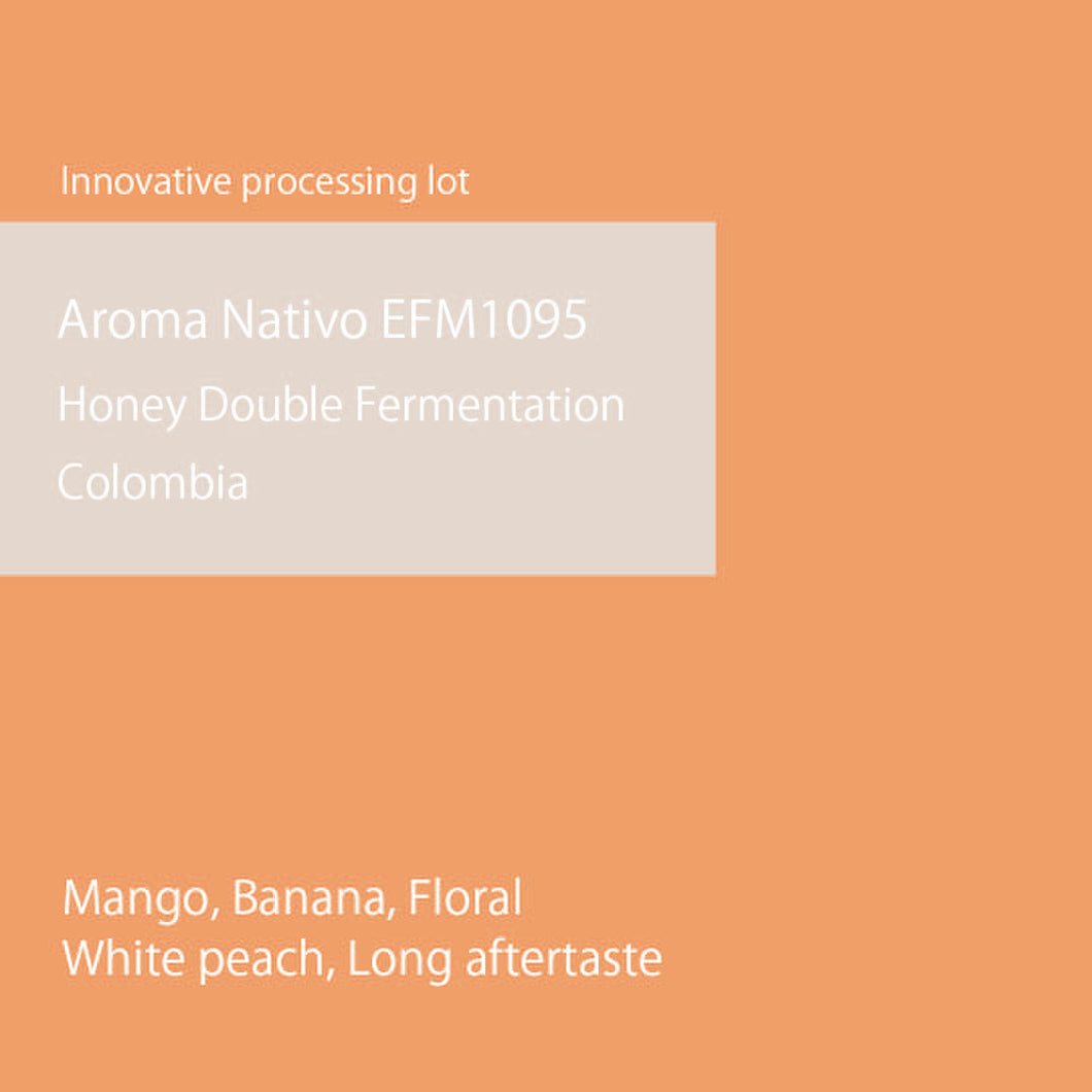 Colombia Aroma Nativo EFM1095 Pink Bourbon Honey Double Fermentation