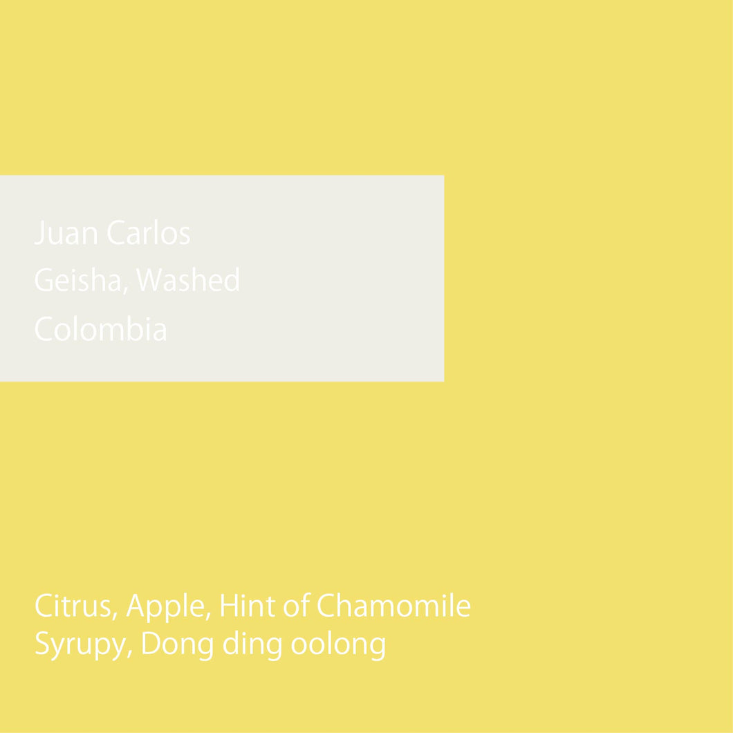 Colombia Juan Carlos Geisha Washed