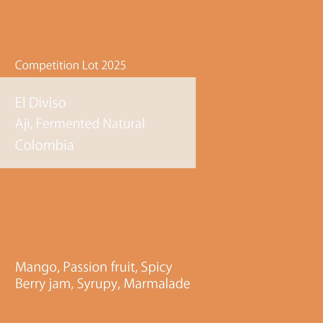 【Competition Lot 2025】Colombia El Diviso Bourbon Aji Fermented Natural