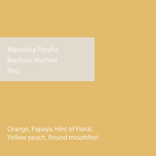 画像をギャラリービューアに読み込む, 【New Coffee】Peru Marcelina Peralta Bourbon Washed
